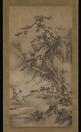Bo Ya Plays the Qin as Zhong Ziqi Listens