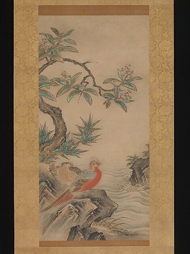 Pheasants among Trees: Flowers of the Four Seasons