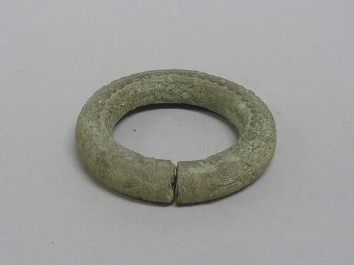 Hollow Bangle with Small Circular Patterns