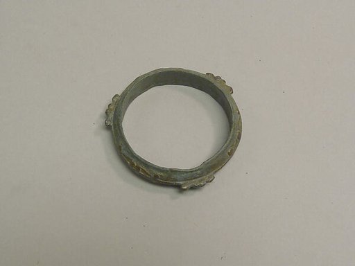 Bangle with Raised Decoration