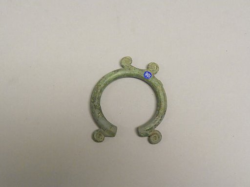 Bangle with Small Spiral Ornaments