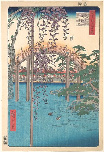 In the Kameido Tenjin Shrine Compound