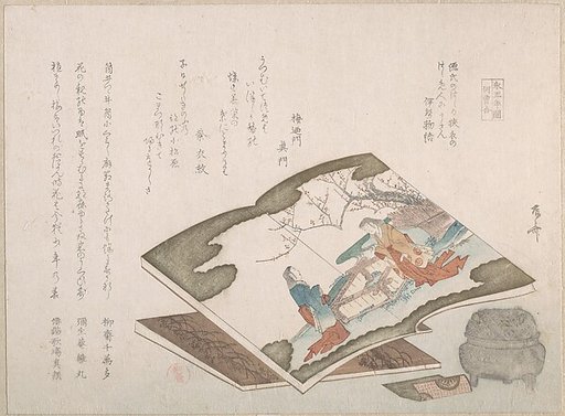 Illustrated Books and an Incense Burner