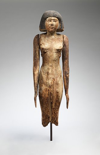 Standing statue of Mitry's wife