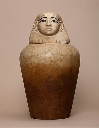 Canopic jar of Nephthys