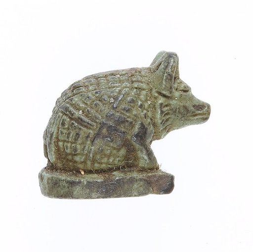 Seal amulet in the shape of hedgehog