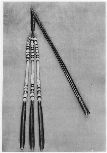 Flail scepter from the tomb of Senebtisi