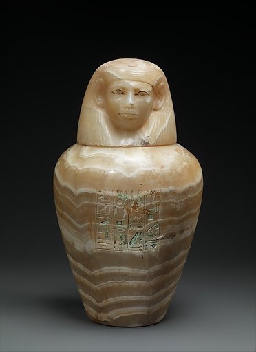 Canopic Jar of Princess Sithathoryunet - Qebehsenuef