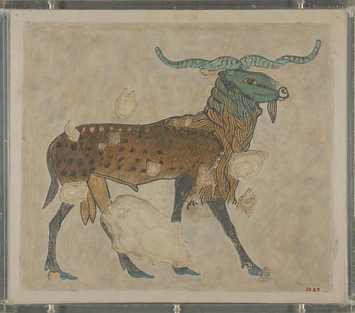 Detail of a Ram, Tomb of Khnumhotep