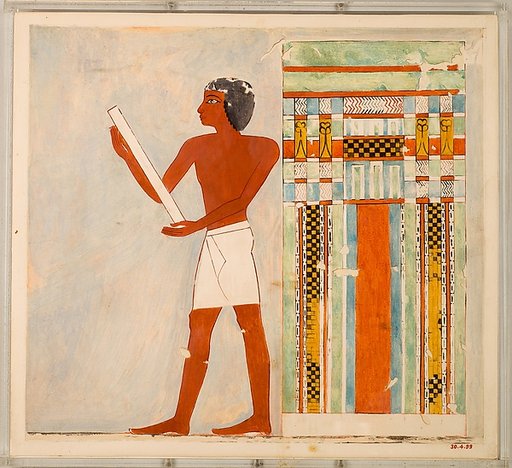 Man Before a False Door, Tomb of Nebamun