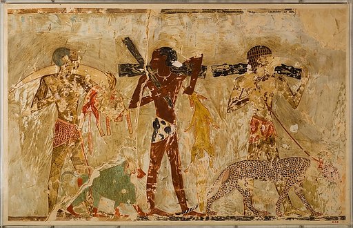 Facsimile painting from the tomb of Rekhmire