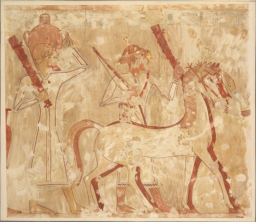 Syrians Bringing Horses, Tomb of Rekhmire