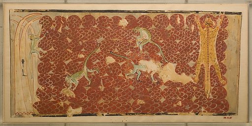 Provisions from Nubia Stored in the Temple, Tomb of Rekhmire
