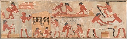 Carpenters at Work, Tomb of Rekhmire