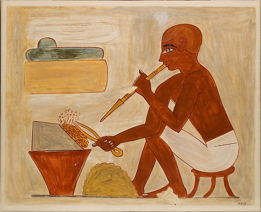 Metal Working, Tomb of Rekhmire