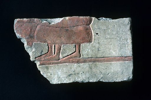 Relief with two foreigners
