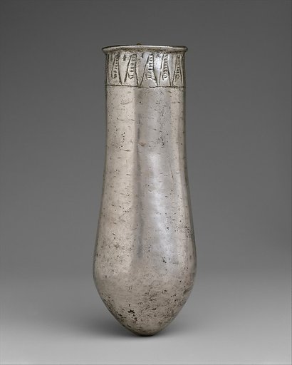 Situla with floral decoration