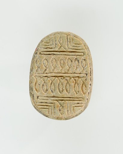 Scarab Decorated with Loops