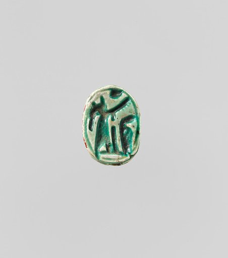Scarab with Figure of Winged Seth-Baal