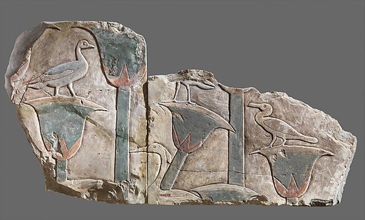 Relief with Birds in the Papyrus Thicket
