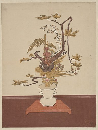 Ike Bana (Flower Arrangement) in the Ike-no-bo Style