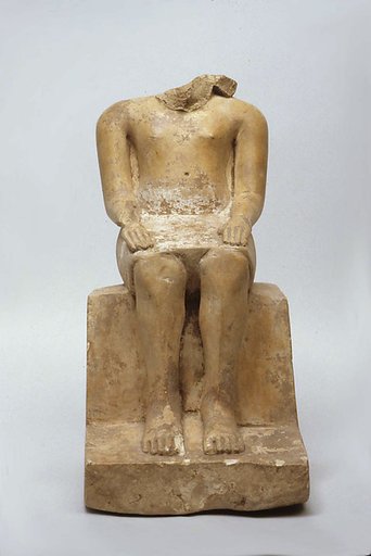Seated man