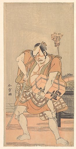 The Actor 2nd Nakamura Sukegoro as a Robber