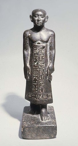 Statue of Khentika with Shaved Head
