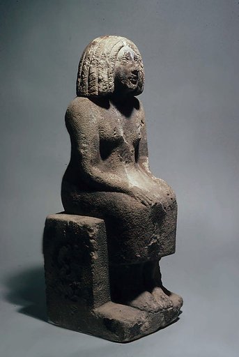 Seated woman