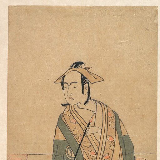 The Third Sawamura Sojūrō in the Role of Soga no Jūrō