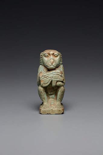 Baboon with a wedjat eye