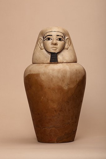 Canopic jar of Nephthys