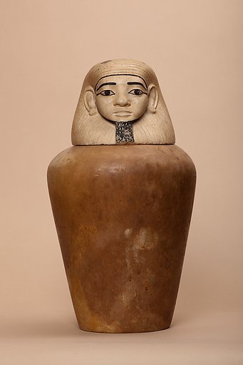 Canopic jar of Nephthys