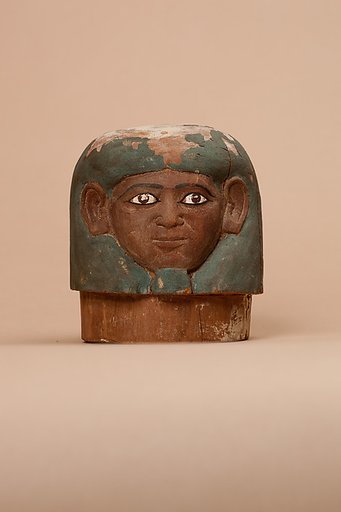 Canopic jar lid of Ukhhotep