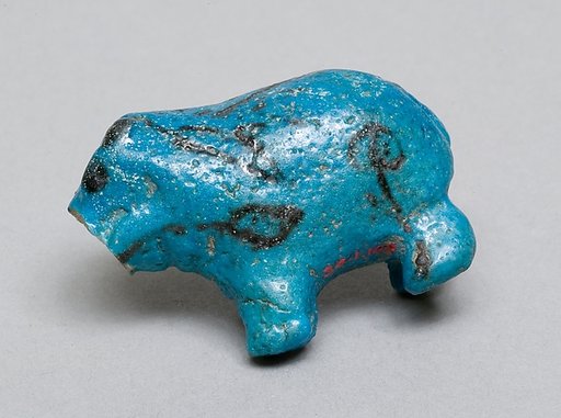 Hippopotamus figurine