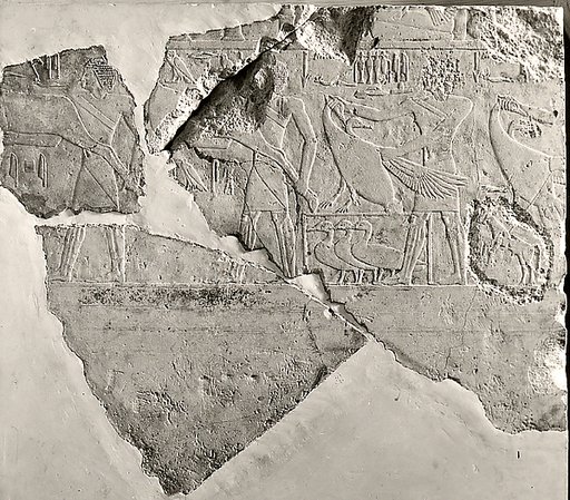 Relief fragment from mastaba of Rehuerdjersen