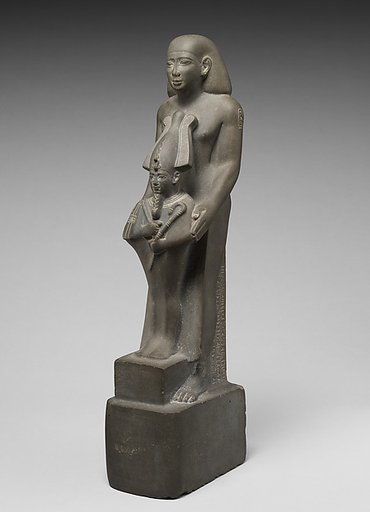 Statuette of Harbes with a figure of Osiris