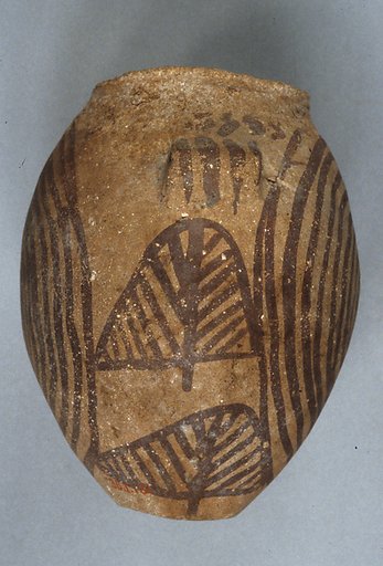Decorated ware jar