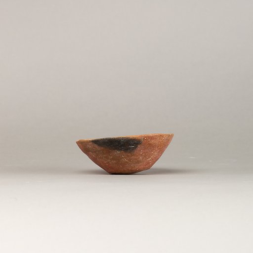 White cross-lined ware bowl