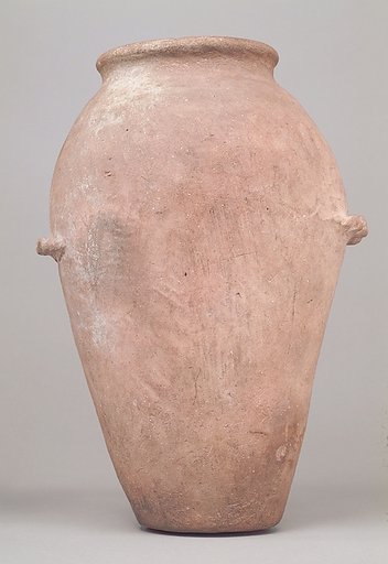 Wavy-handled jar