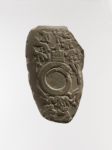 Carved ceremonial palette