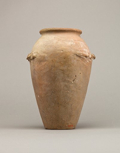 Wavy-handled jar