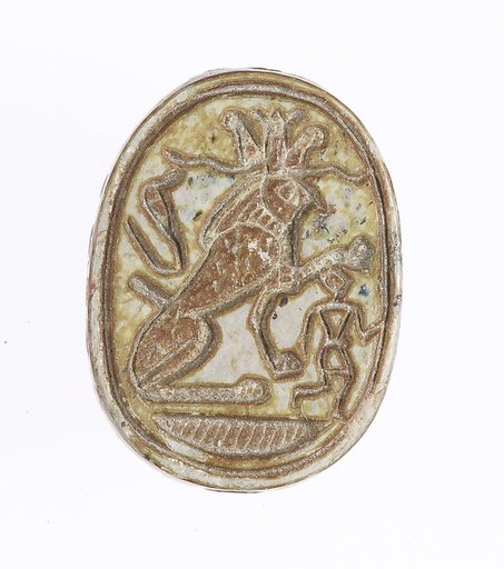 Scarab Inscribed With a Protective Motif