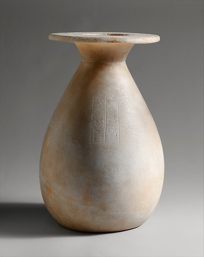 Piriform Jar Inscribed with Hatshepsut's Titles as Queen