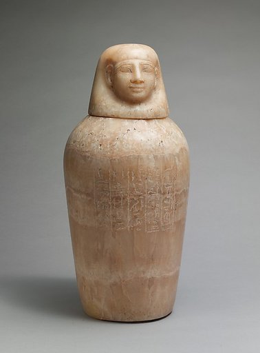 Canopic jar inscribed for Minmose