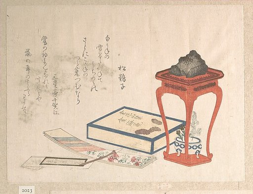 Stand, Box and Writing-Paper