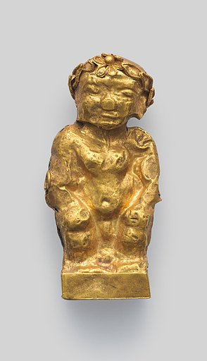 Pendant: Eros (?) wearing diadem with rosette over the forehead