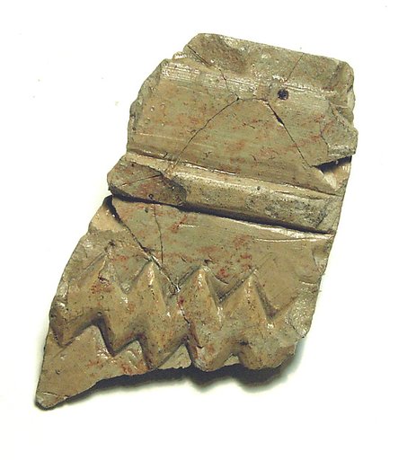 Raised relief fragment