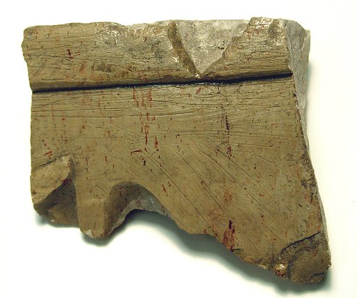 Raised relief fragment
