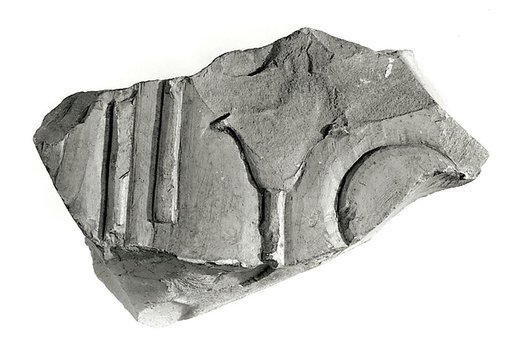 Raised relief fragment